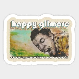 Happy Gilmore Golf Vintage Sticker